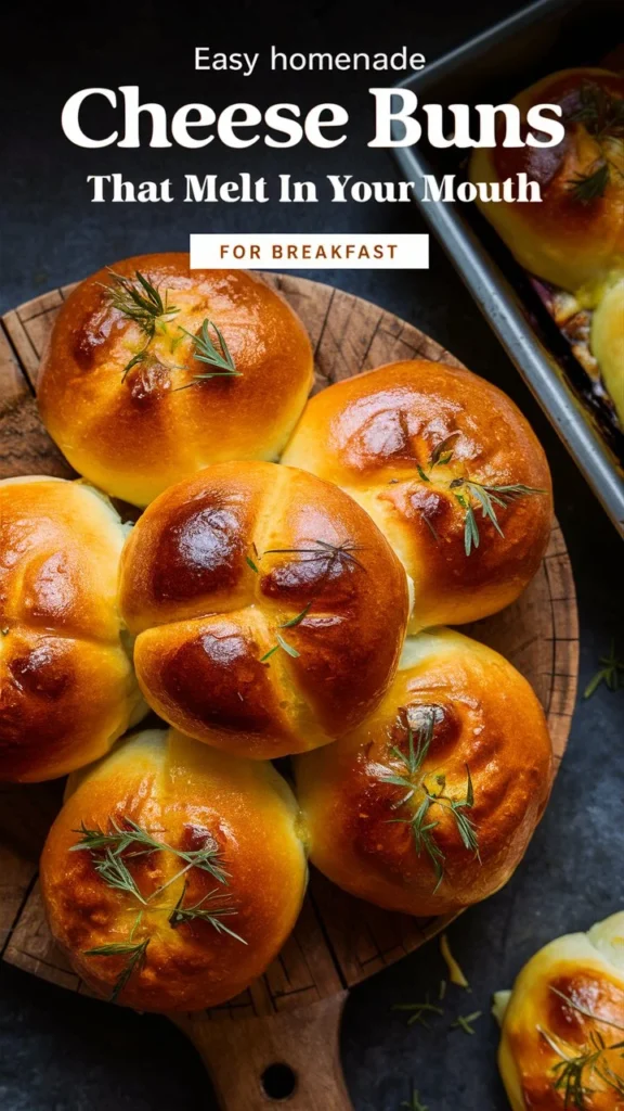Easy Homemade Cheese Buns That Melt in Your Mouth