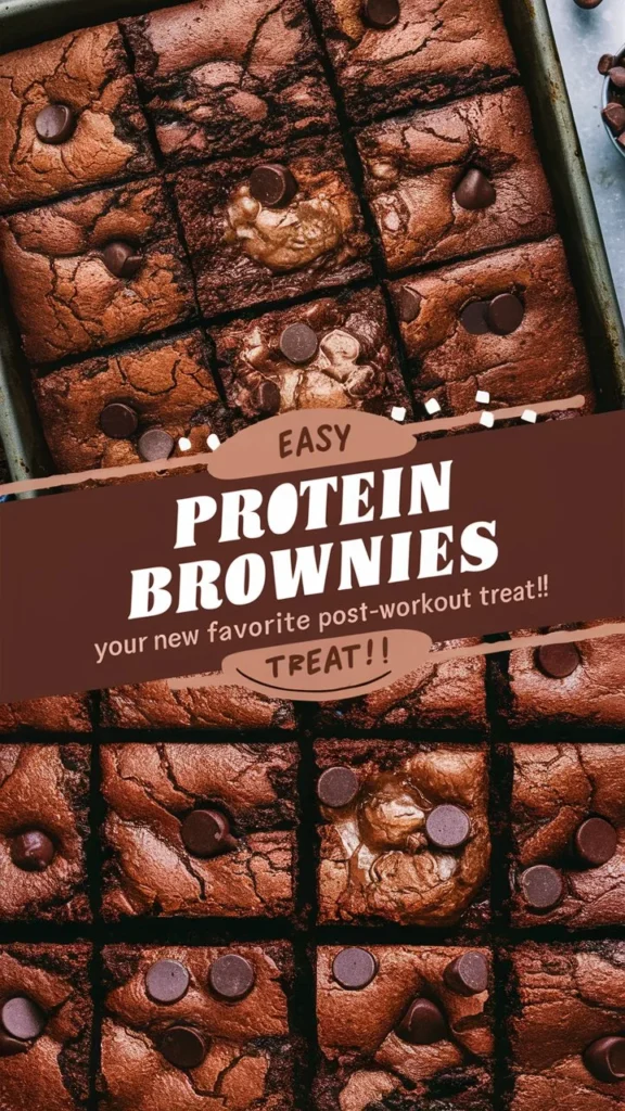 "Easy Protein Brownies Recipe – Your New Favorite Post-Workout Treat!"