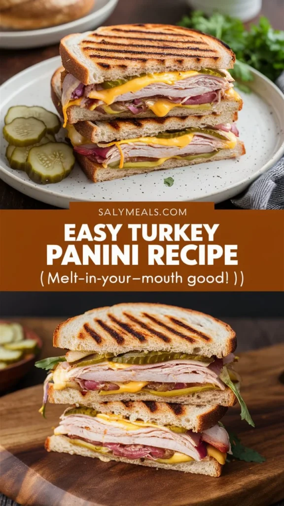 Easy Turkey Panini Recipe (Melt-in-Your-Mouth Good!)

