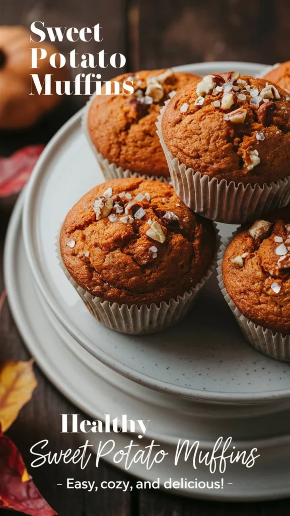 Healthy Sweet Potato Muffins – Easy, Cozy, and Delicious!