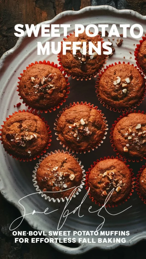 One-Bowl Sweet Potato Muffins for Effortless Fall Baking