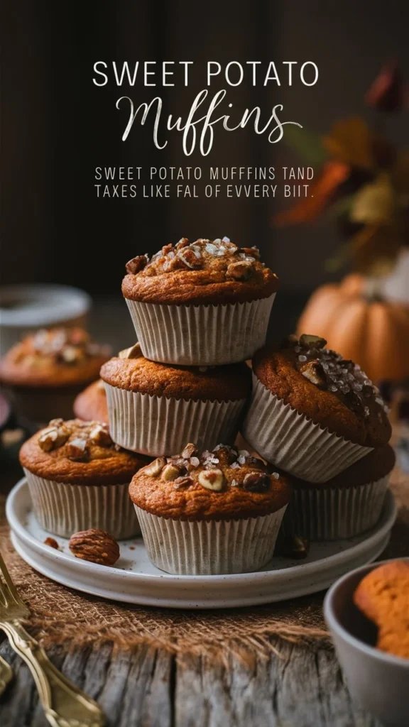 Sweet Potato Muffins That Taste Like Fall in Every Bite