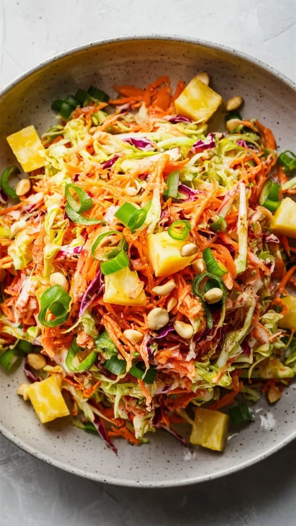 Refreshing Hawaiian Pineapple Coleslaw You’ll Make Again & Again