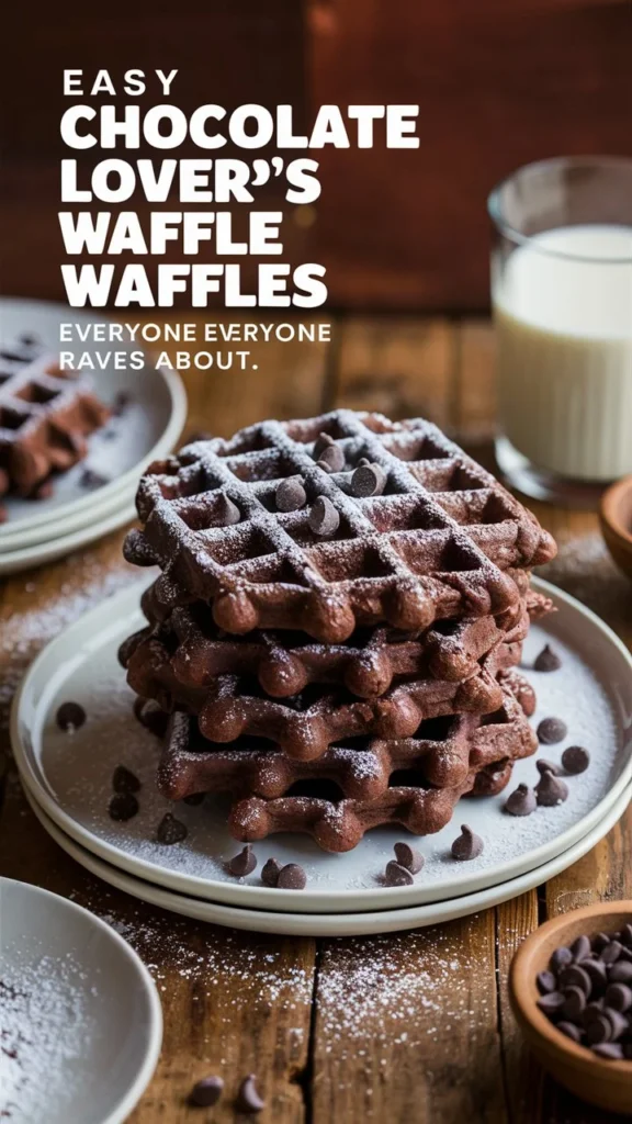 Easy Chocolate Lover’s Waffle Recipe Everyone Raves About