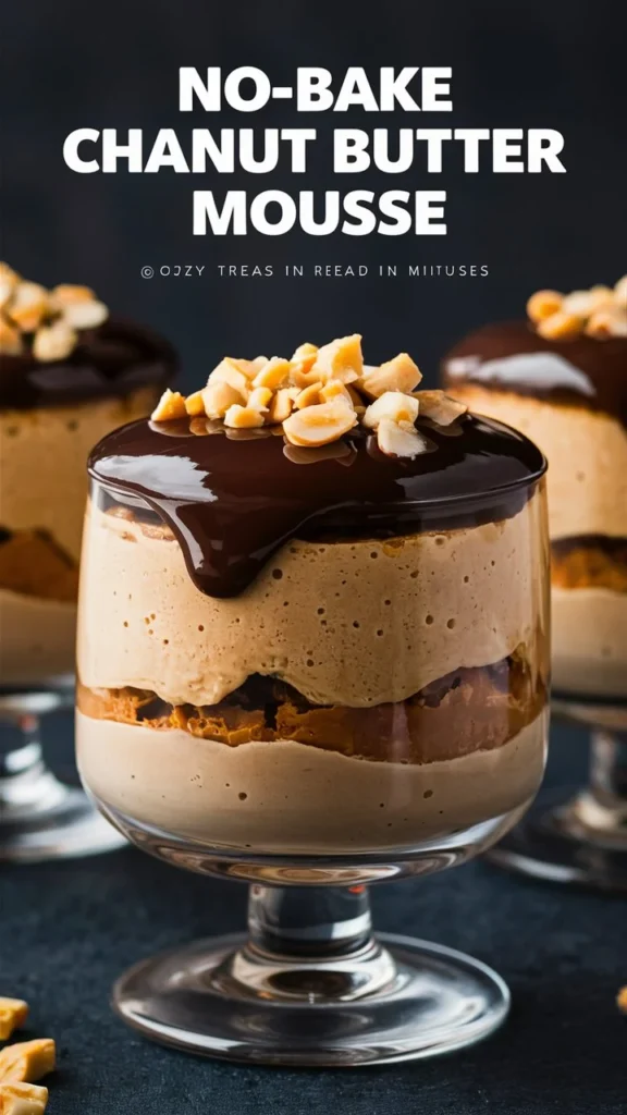 Easy No-Bake Cheese Peanut Butter Mousse Recipe (Ready in Minutes!)