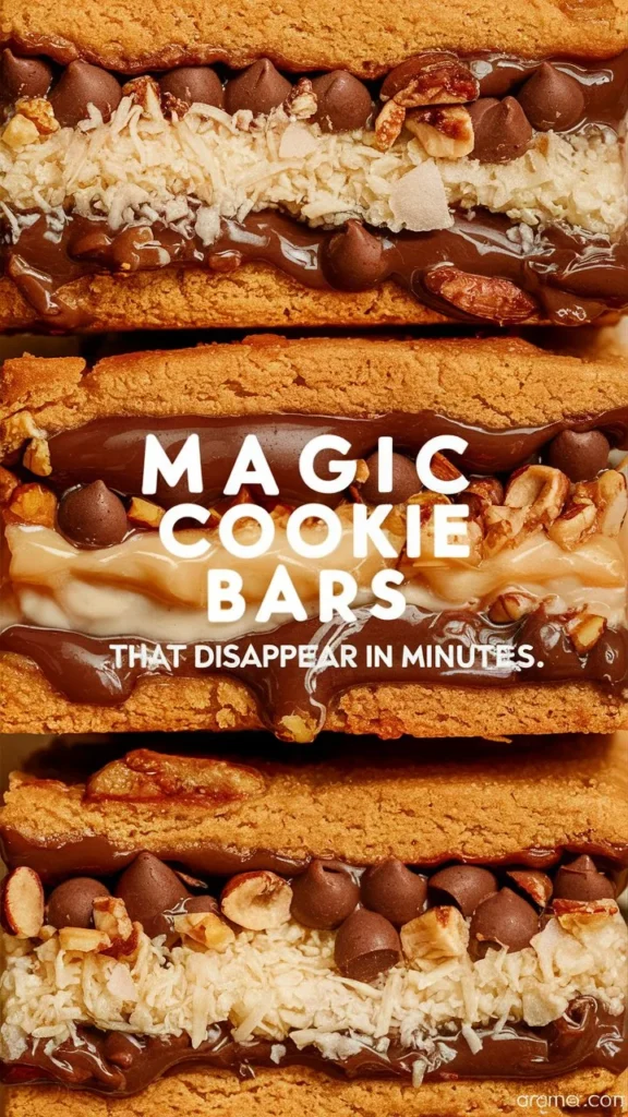 Magic Cookie Bars That Disappear in Minutes