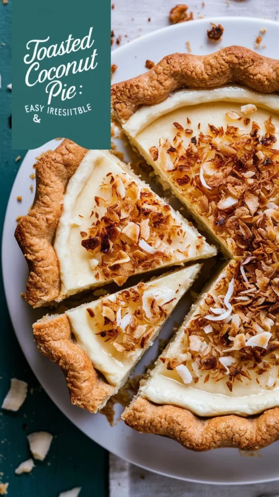 Toasted Coconut Pie: Easy & Irresistible