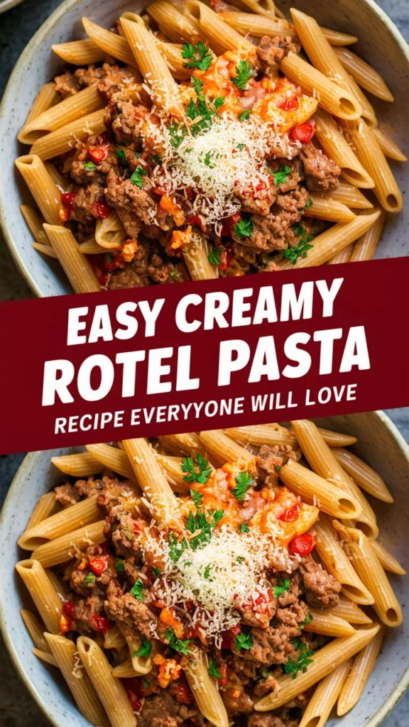 Easy Creamy Rotel Pasta Recipe Everyone Will Love