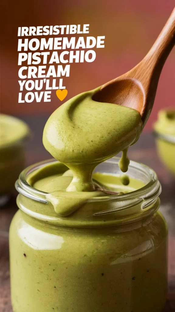Irresistible Homemade Pistachio Cream You’ll Love 