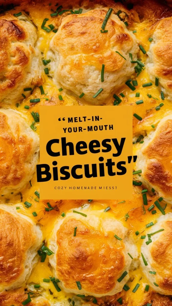 “Melt-in-Your-Mouth Cheesy Biscuits”