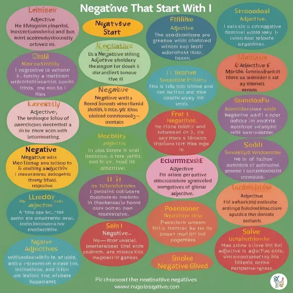 Negative Adjectives That Start with I