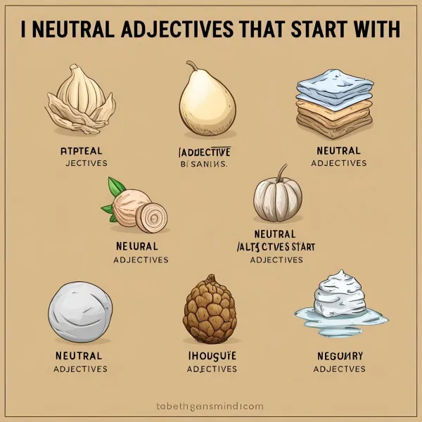 Neutral Adjectives That Start with I