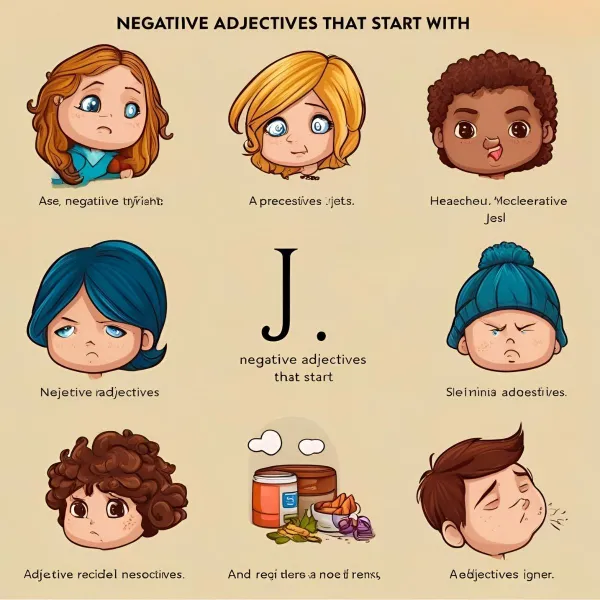 Negative Adjectives That Start With J