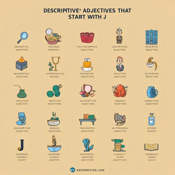 Descriptive Adjectives That Start With J