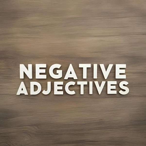 Negative Adjectives