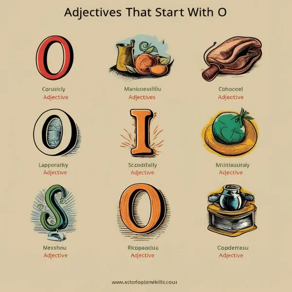 Adjectives That Start With O