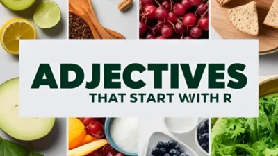 Adjectives That Start With R