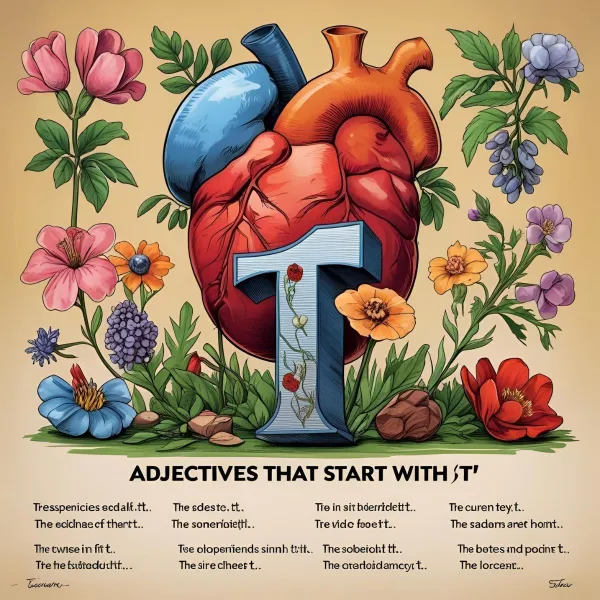 Adjectives That Start With 'T'