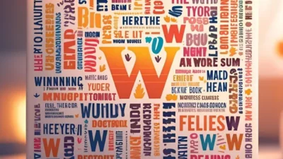 Adjectives That Start With W
