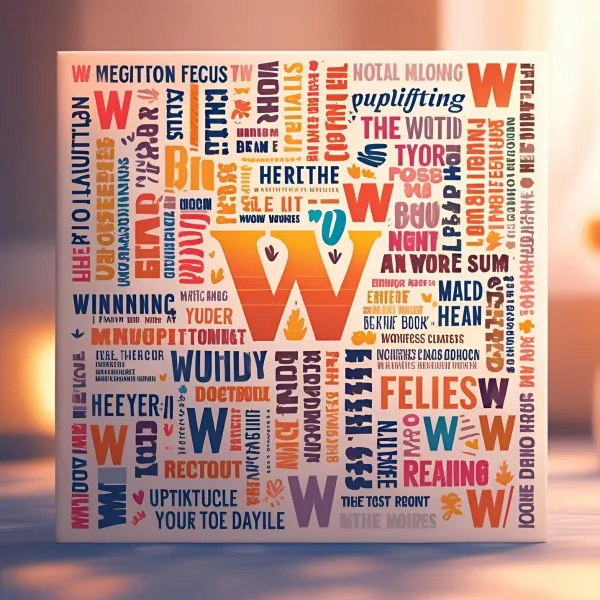 Adjectives That Start With W