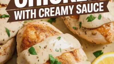 Creamy Lemon Pepper Chicken – The Perfect Weeknight Dinner!