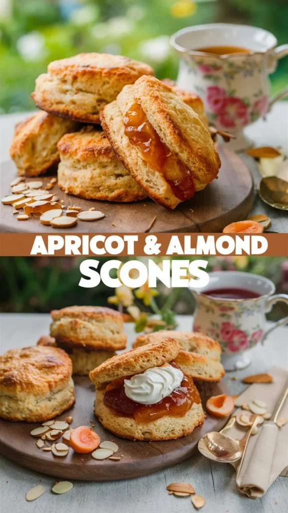 Easy Apricot Coconut Scones for Tea-Time Bliss