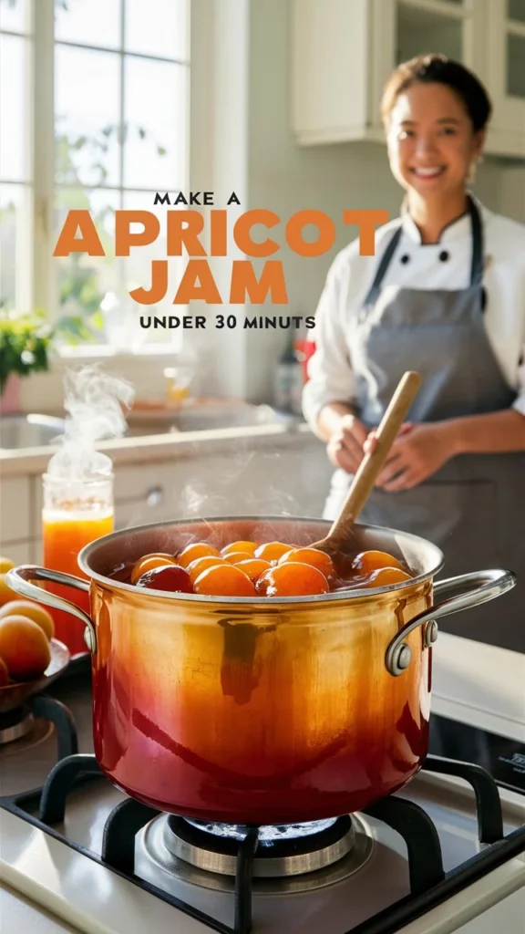 Easy Apricot Jam Recipe with Just 4 Ingredients