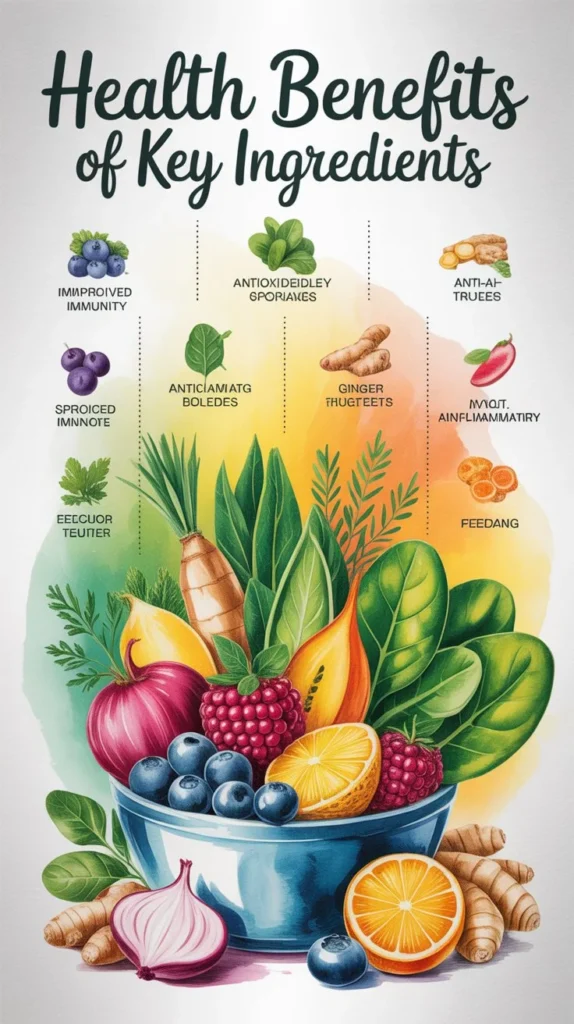 Health Benefits of Key Ingredients