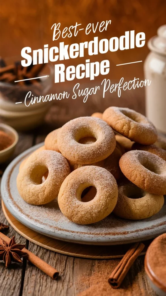 Best-Ever Snickerdoodle Recipe – Cinnamon Sugar Perfection

