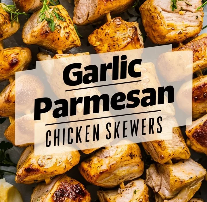 Garlic Parmesan Chicken Skewers That Everyone Will Rave About!