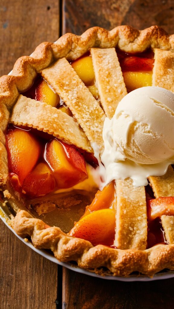 Juicy, Sweet & Irresistible: The Perfect Peach Pie

