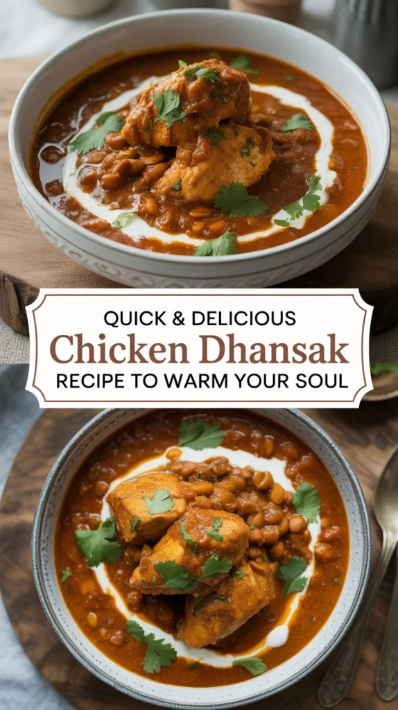 Quick & Delicious Chicken Dhansak Recipe to Warm Your Soul