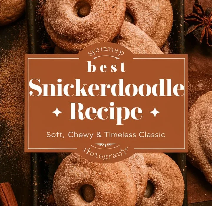 Soft & Chewy Snickerdoodle Cookies You’ll Bake on Repeat