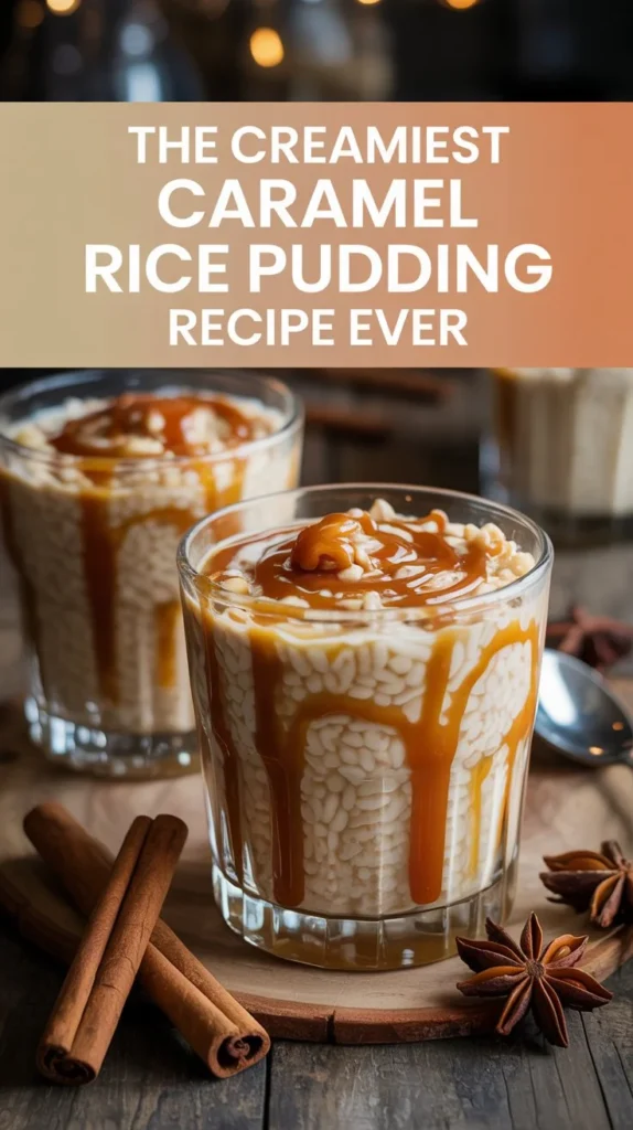 The Creamiest Caramel Rice Pudding Recipe Ever
