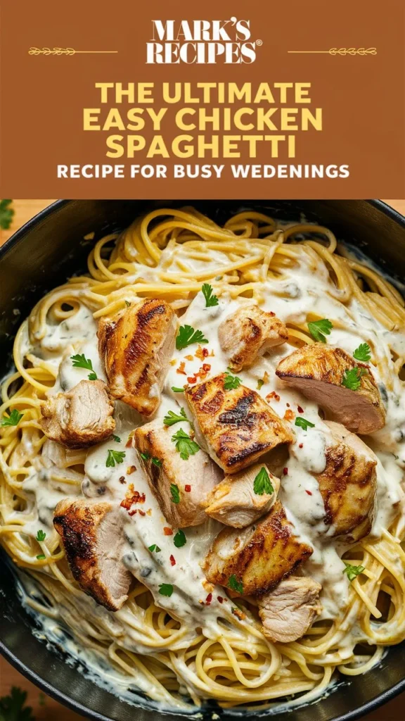 The Ultimate Easy Chicken Spaghetti Recipe for Busy Weeknights