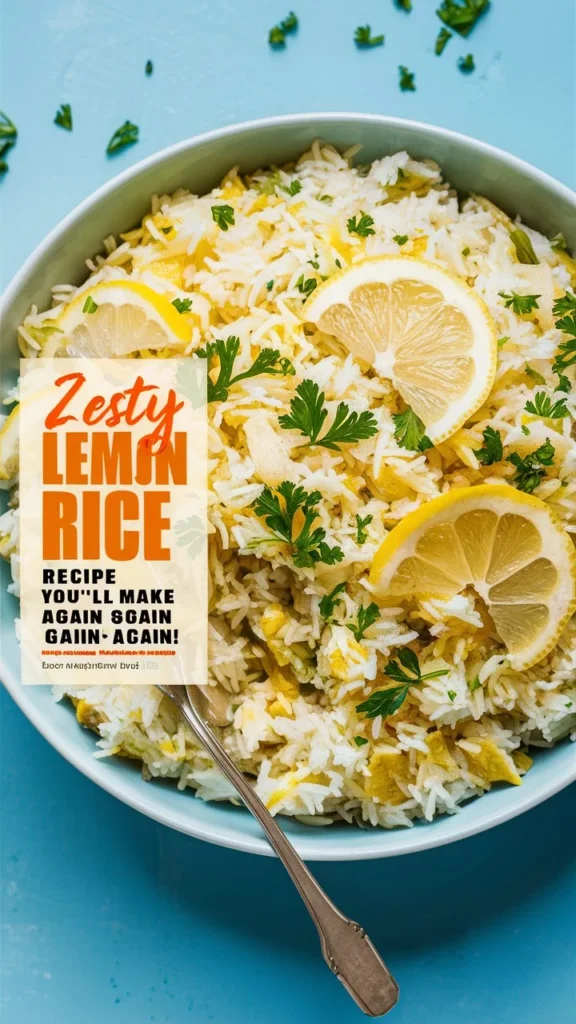 Zesty Lemon Rice Recipe You’ll Make Again & Again!

