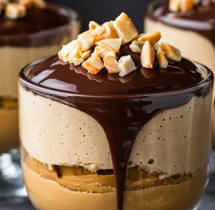 Cheese Peanut Butter Mousse.