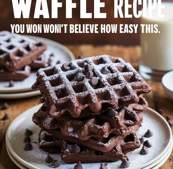 Chocolate Lover’s Brownie Waffle Recipe