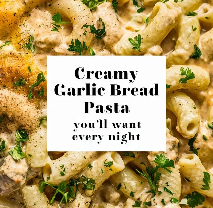 Creamy Garlic Bread Pasta You’ll Want Every Night