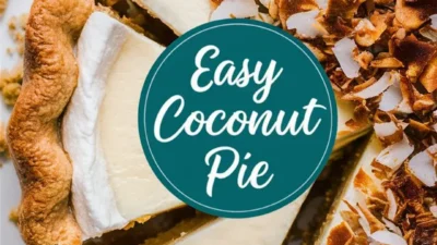 “Easy Coconut Pie”