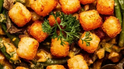 “Green Bean Casserole with Tater Tots – You need to try”