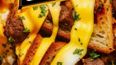 “Grilled Cheese Breakfast Casserole”