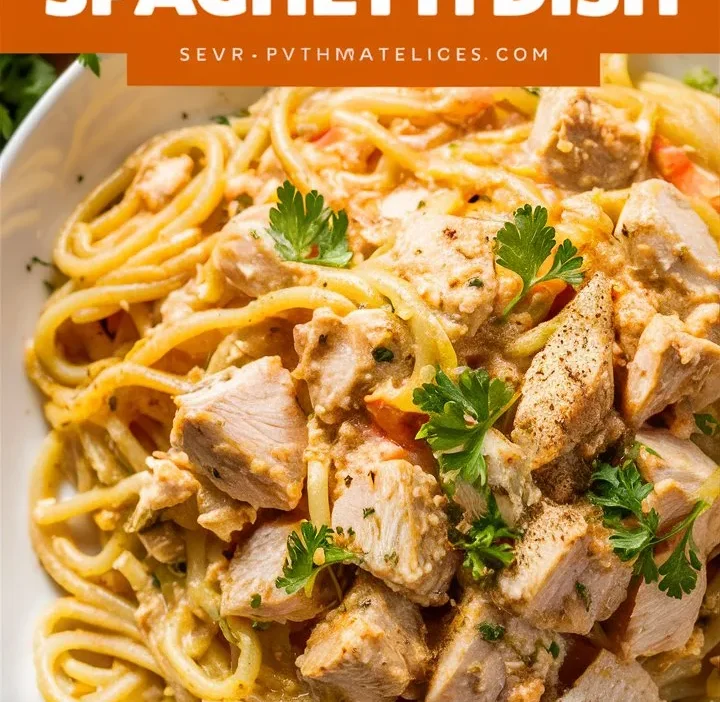 “Quick and Easy Monterey Chicken Spaghetti Dish”