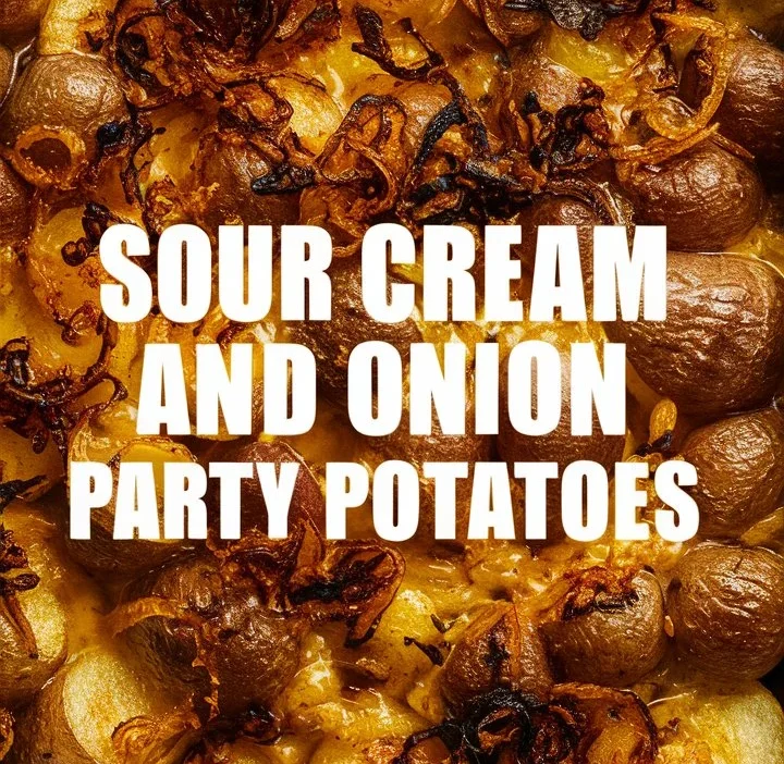 Sour Cream and Onion Party Potatoes