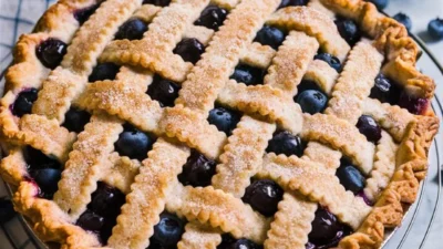The Best Homemade Blueberry Pie Recipe Ever