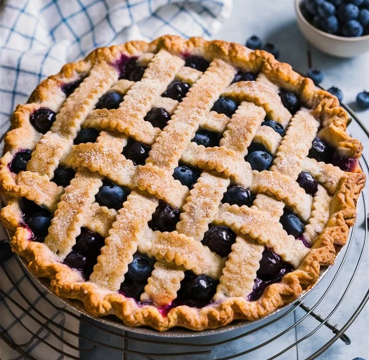 The Best Homemade Blueberry Pie Recipe Ever