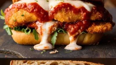 “CHICKEN PARMESAN SANDWICH RECIPE”