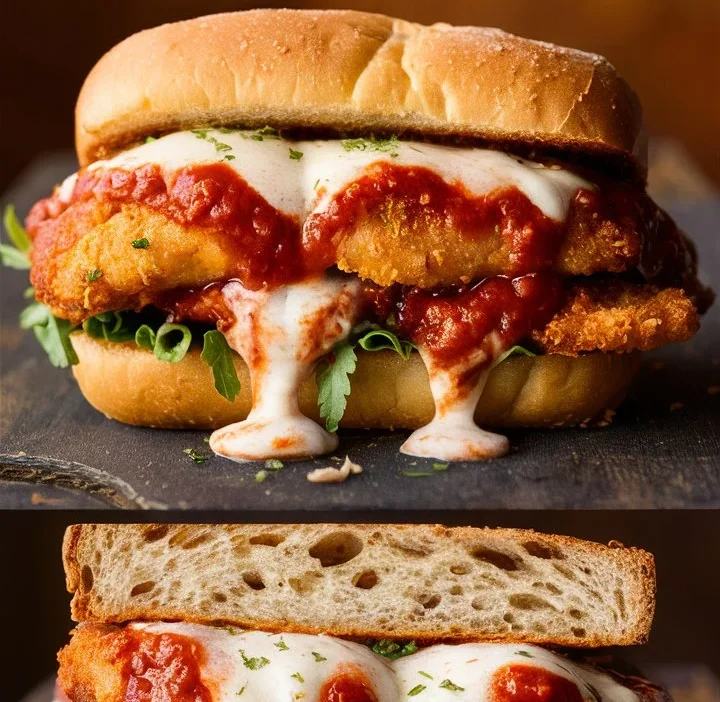 “CHICKEN PARMESAN SANDWICH RECIPE”