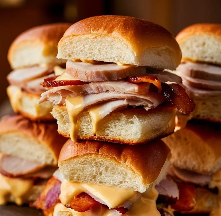 “Kentucky Hot Brown Sliders”