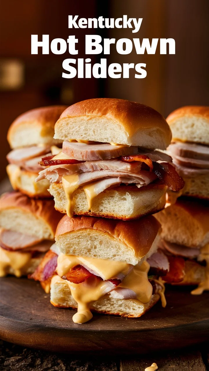 “Kentucky Hot Brown Sliders”